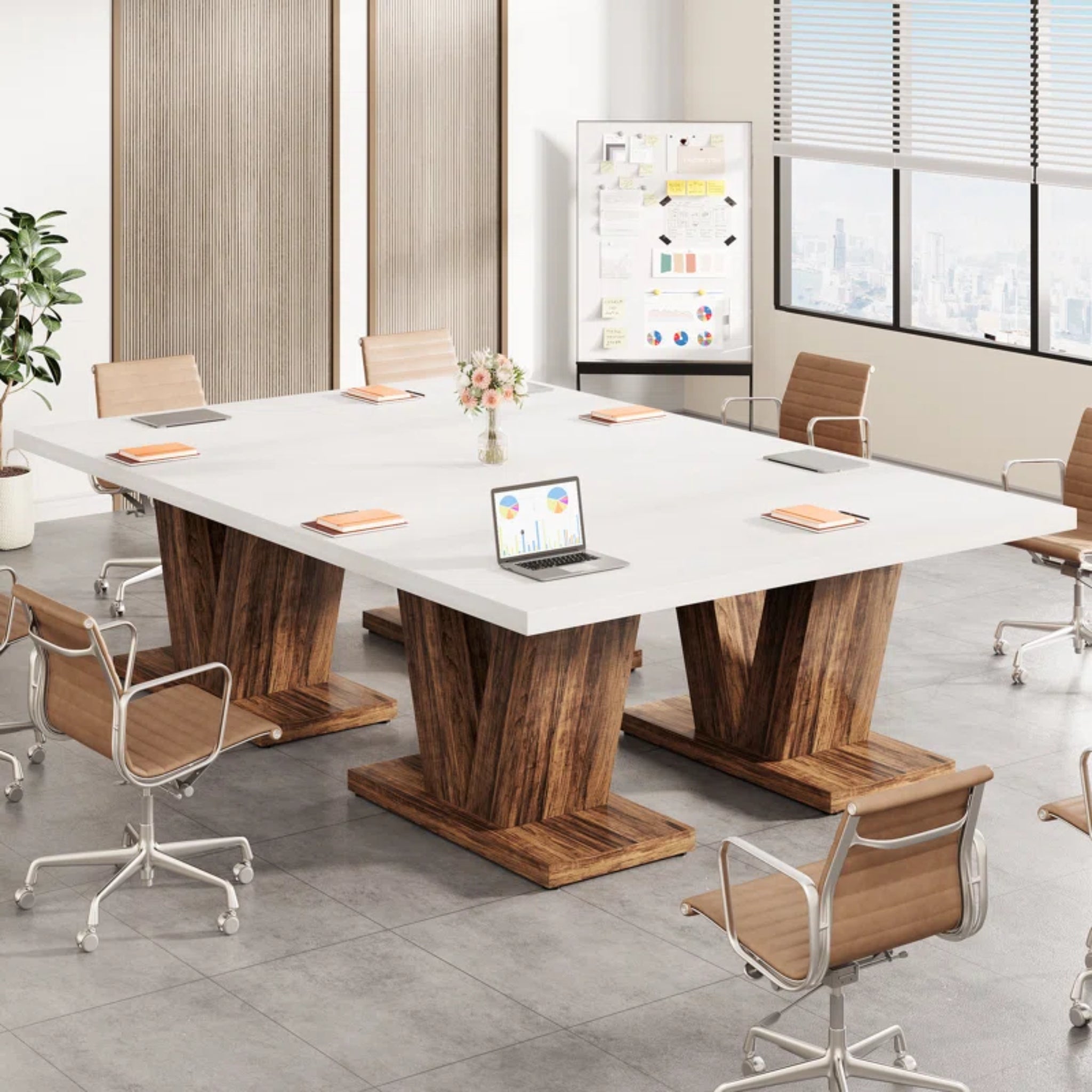 Rectangular Small Conference Table, Modular Seminar Table