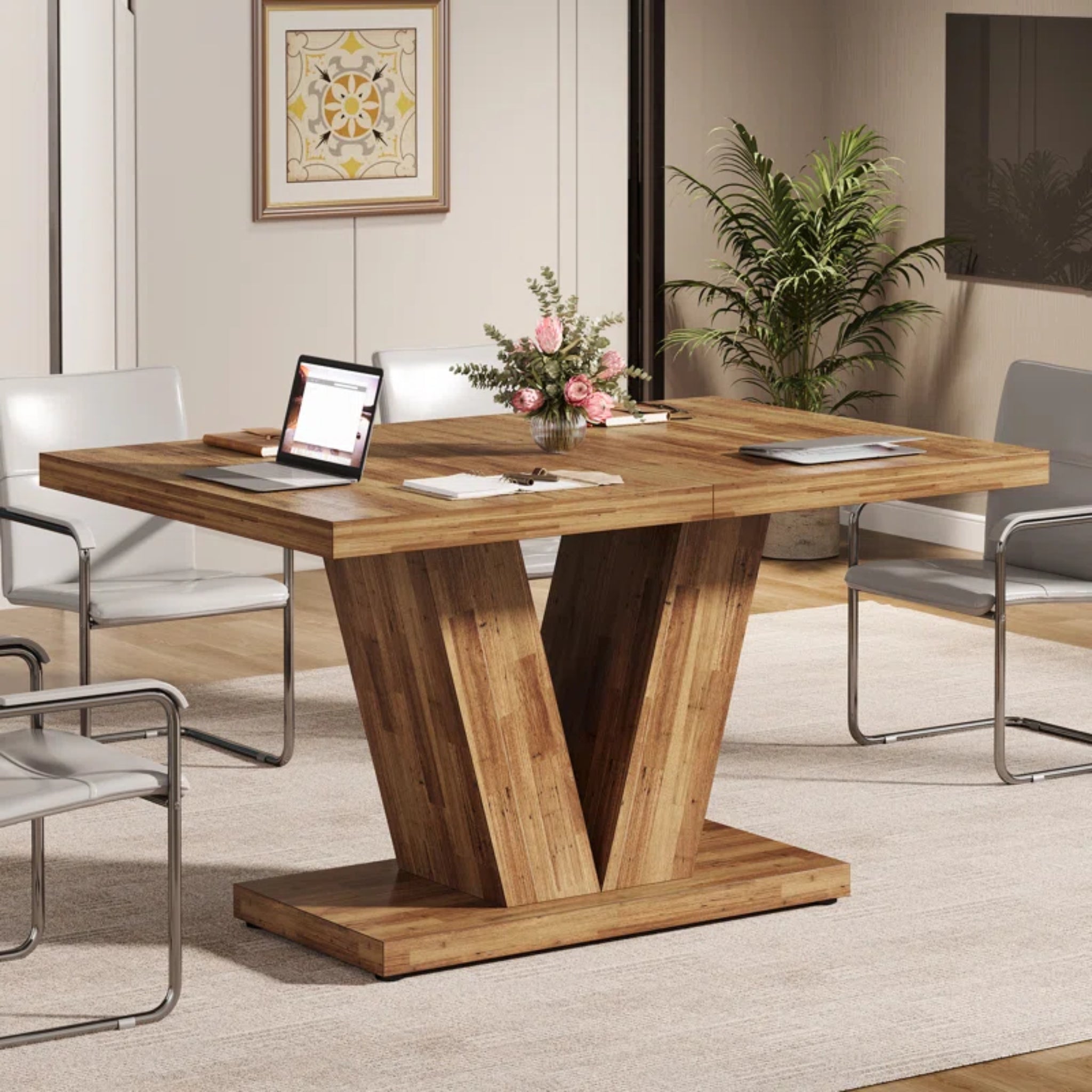 Rectangular Small Conference Table, Modular Seminar Table