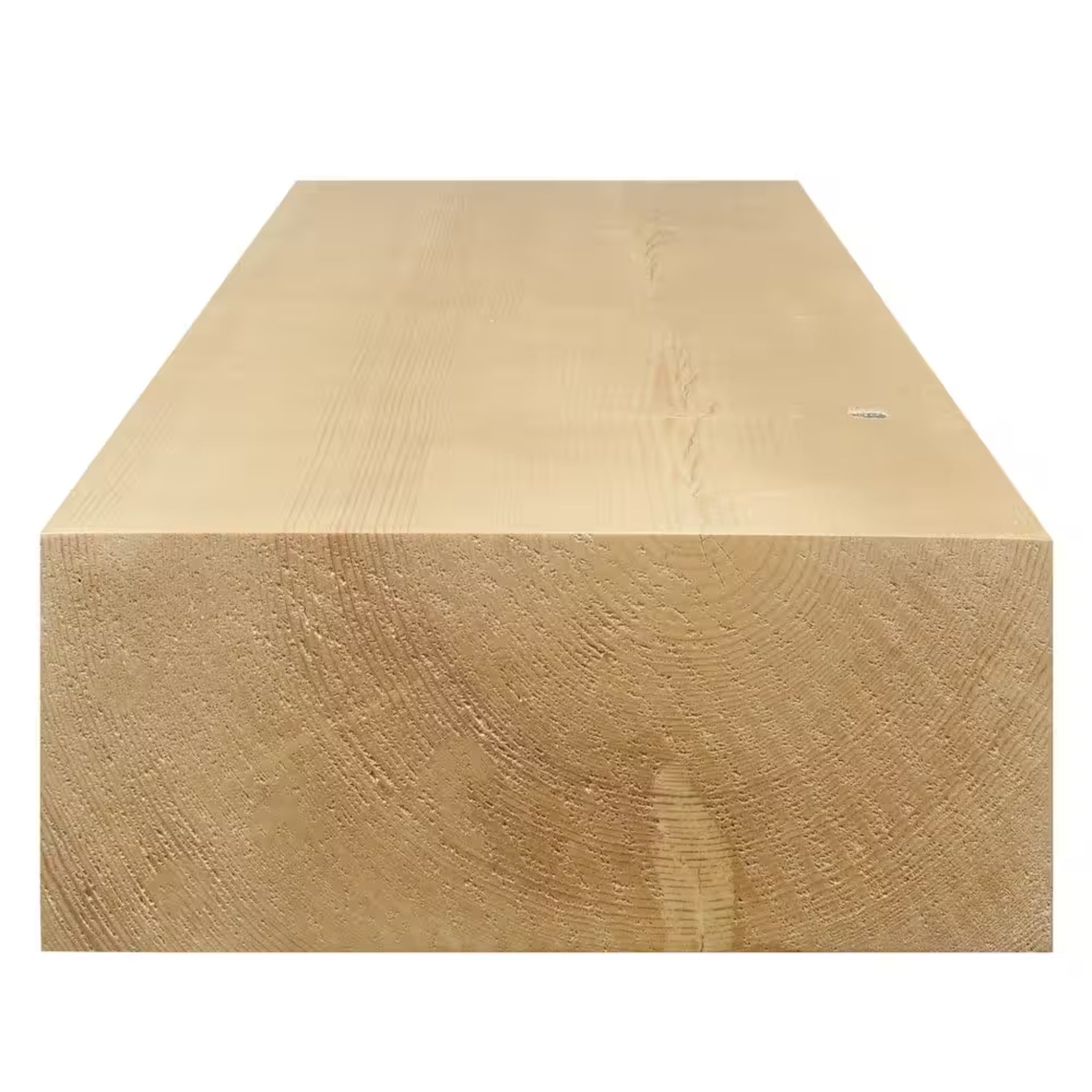 60 In. Natural Smooth Timber Floating Shelf-Versatile Wood Mantel and Wall Shelf