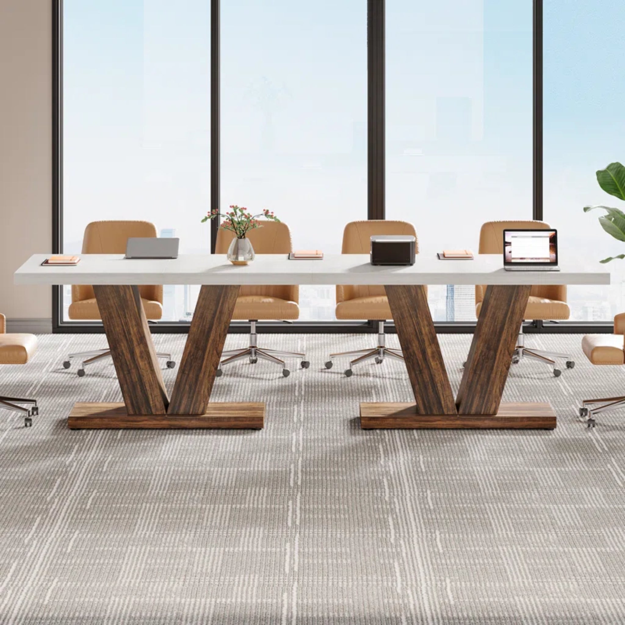 Rectangular Small Conference Table, Modular Seminar Table