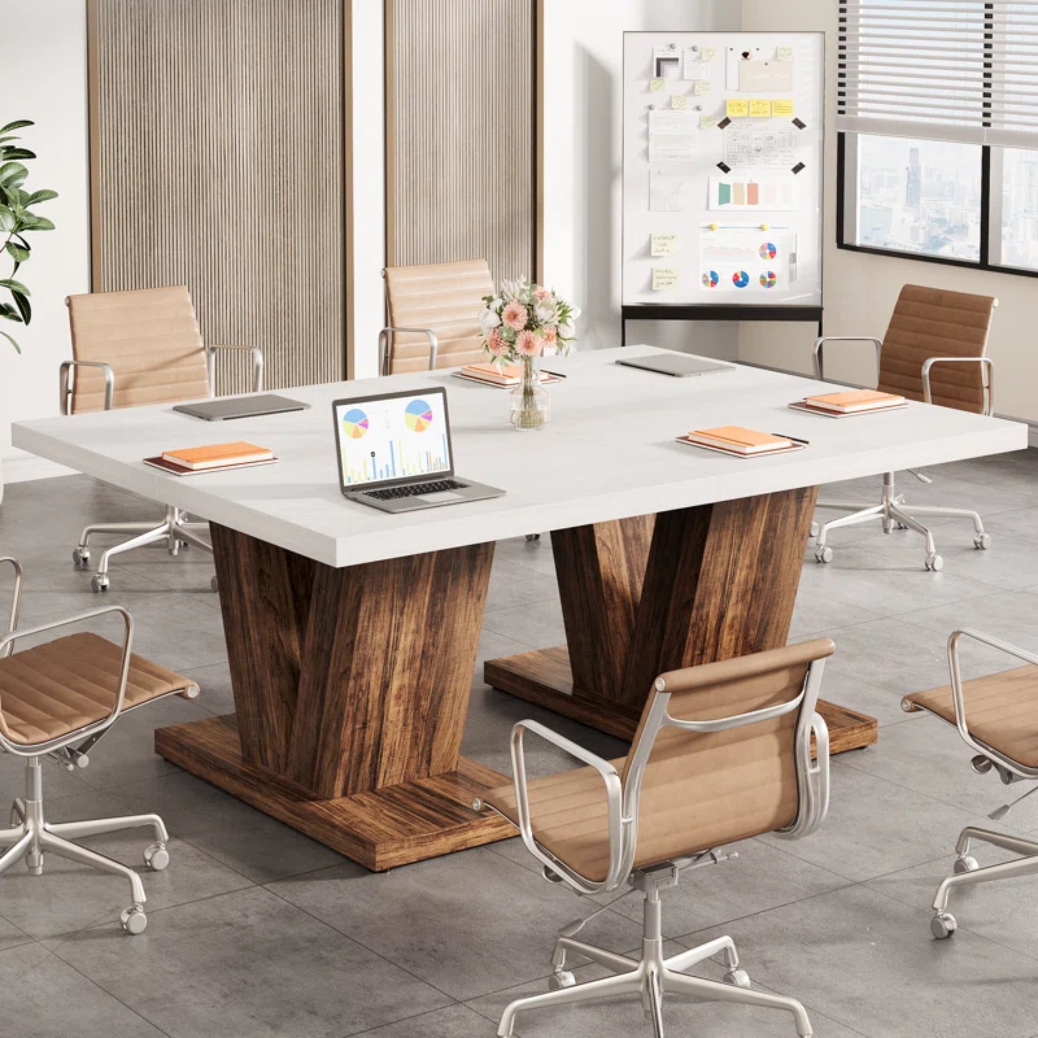 Rectangular Small Conference Table, Modular Seminar Table