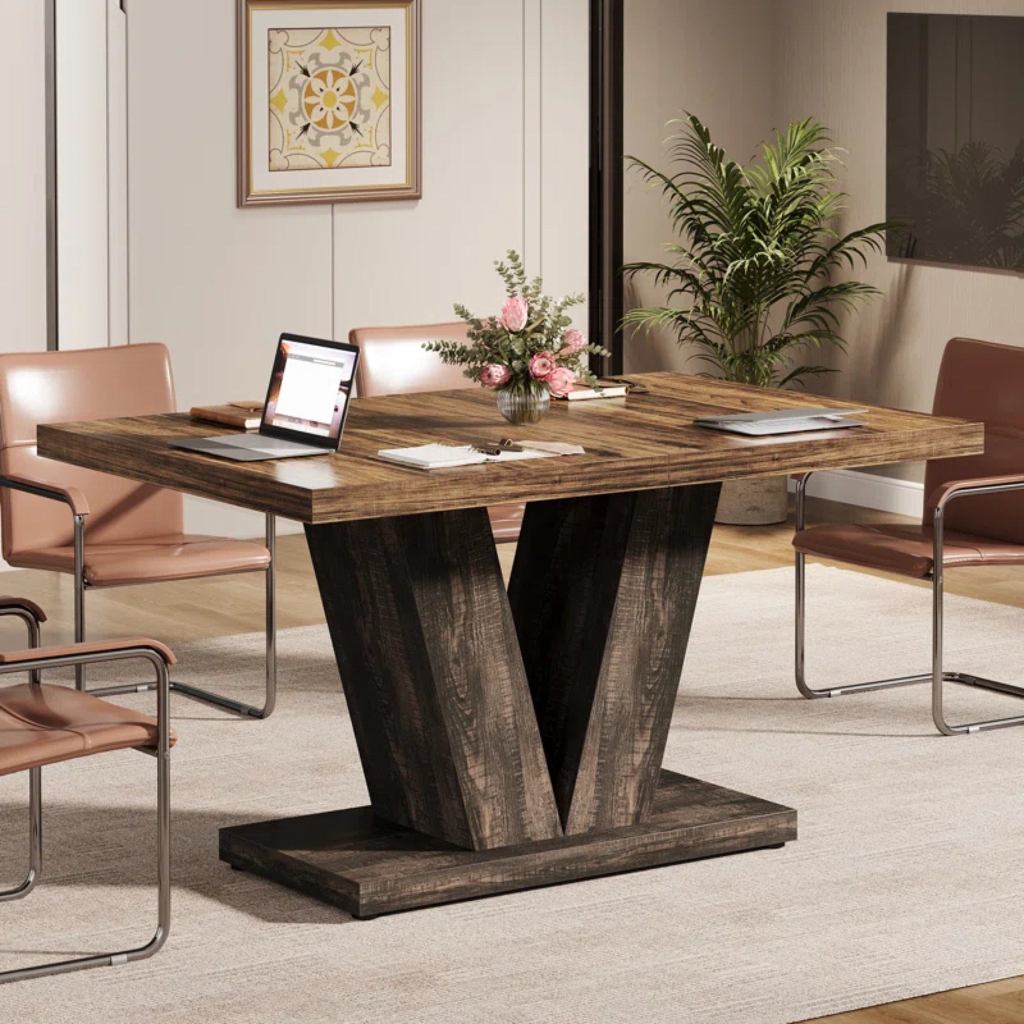 Rectangular Small Conference Table, Modular Seminar Table