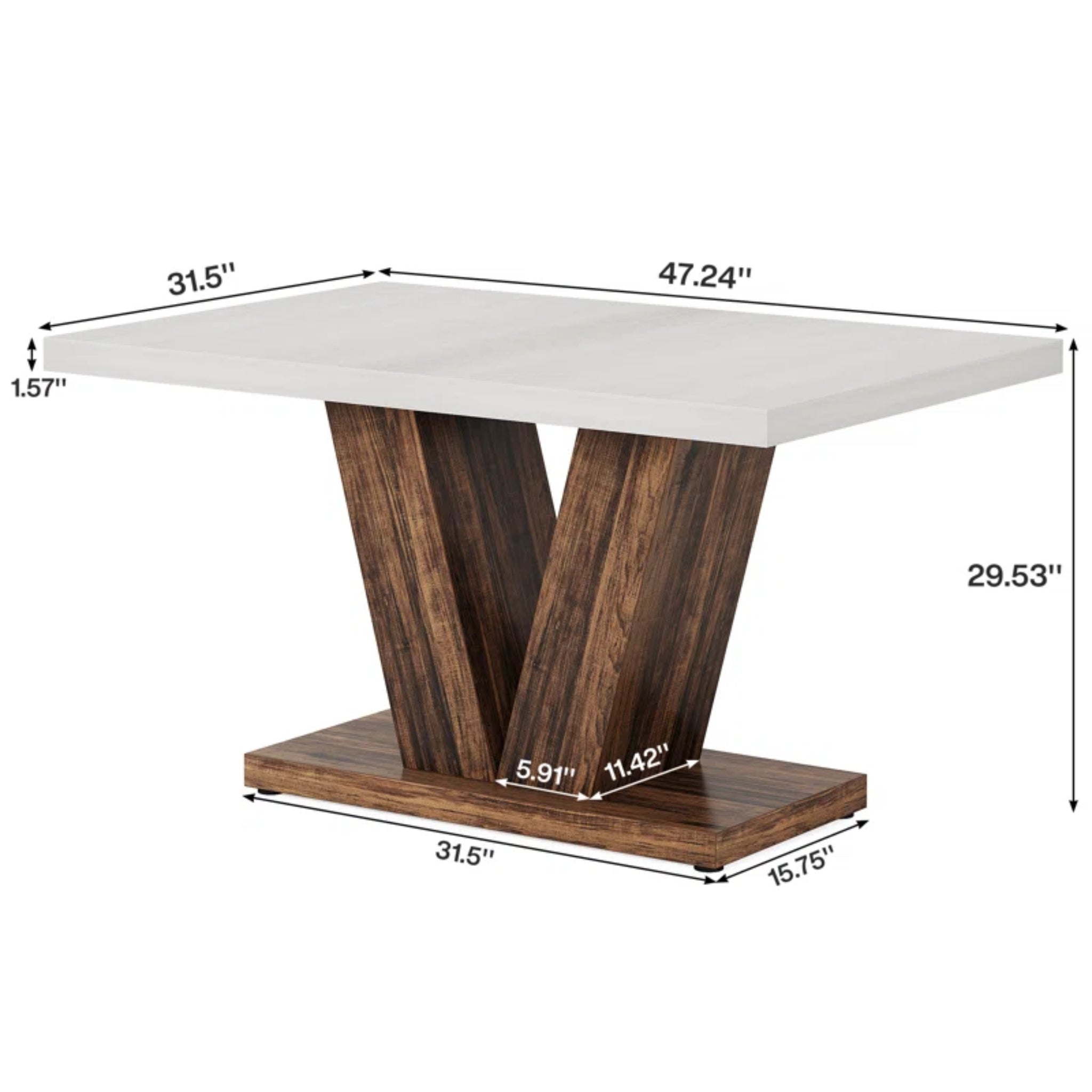 Rectangular Small Conference Table, Modular Seminar Table