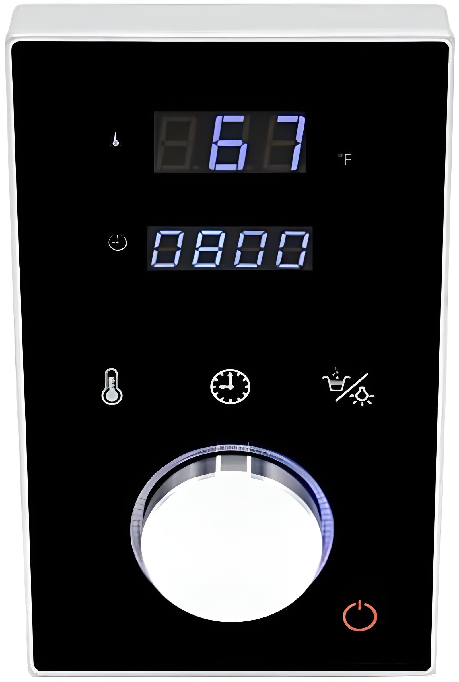 Superior Steam Shower Generator Deluxe | Self Draining Steam Shower Kit | 12Kw Touch Control in Black | Aromatherapy Steam Head | Programmable Temperature & Time Deluxe Control for Perfect Steam