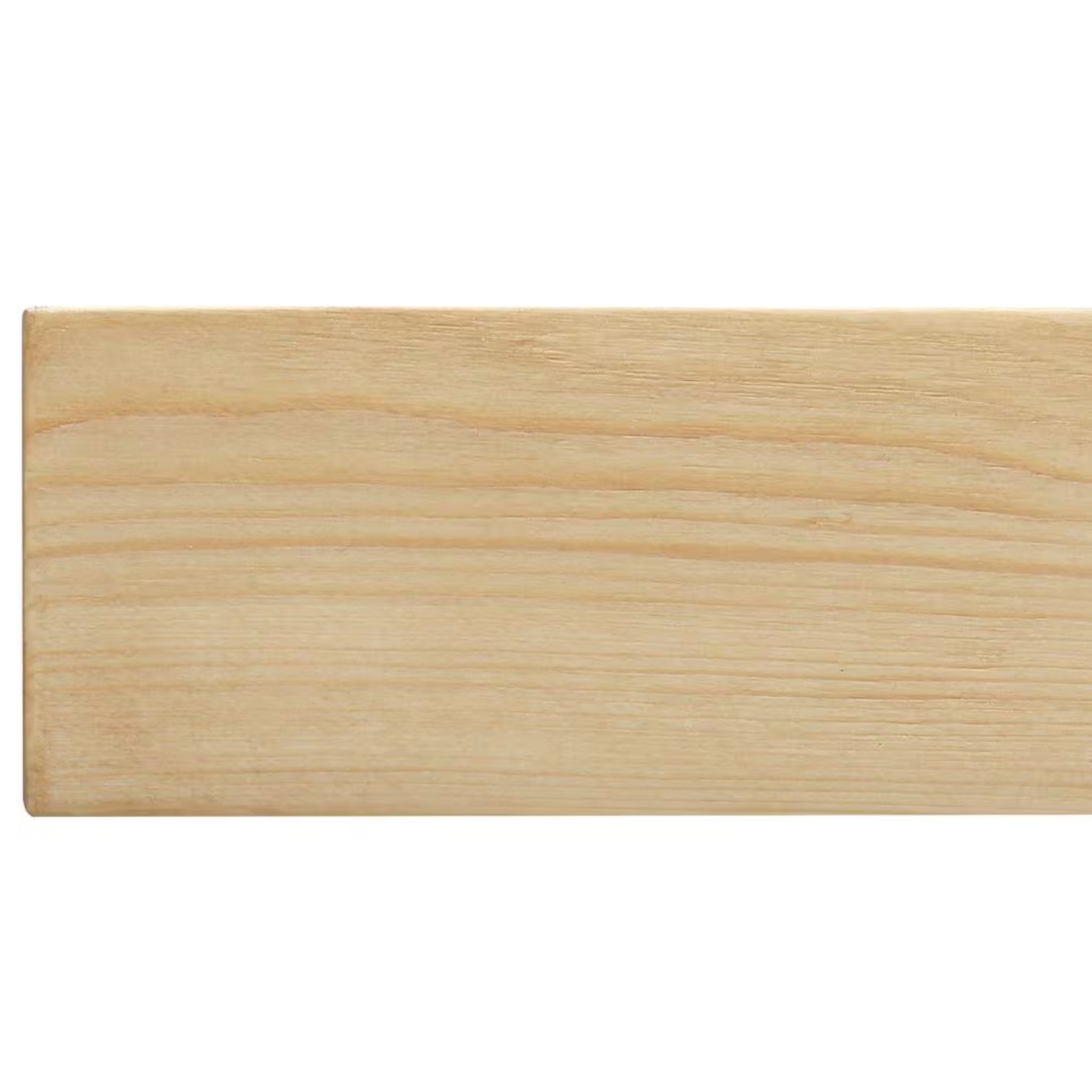 60 In. Natural Smooth Timber Floating Shelf-Versatile Wood Mantel and Wall Shelf