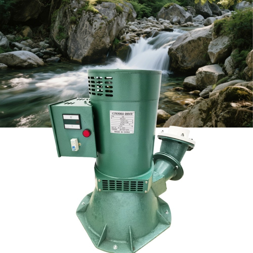 Portable Hydroelectric Generator 220V10Kw Permanent Magnet Synchronous Generator